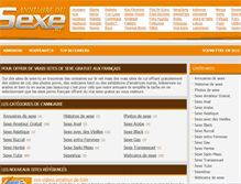 Tablet Screenshot of annuaire-du-sexe.net